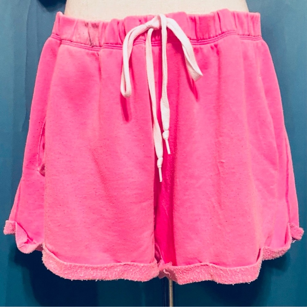 Victoria Secret PINK 3.25 Rolled Hem Sweat Shorts XL - Picture 4 of 6